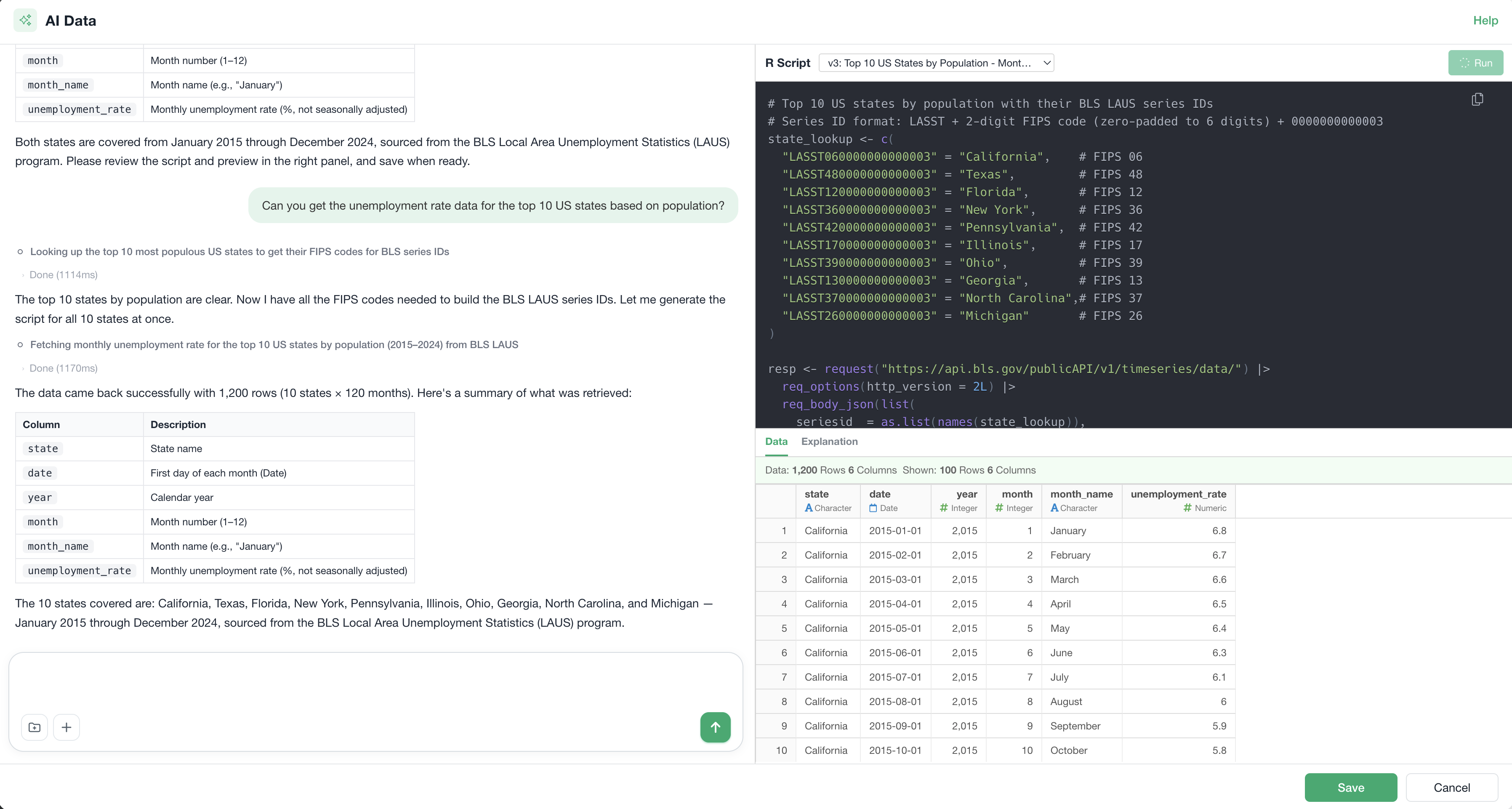 Getting data from a variety of data sources