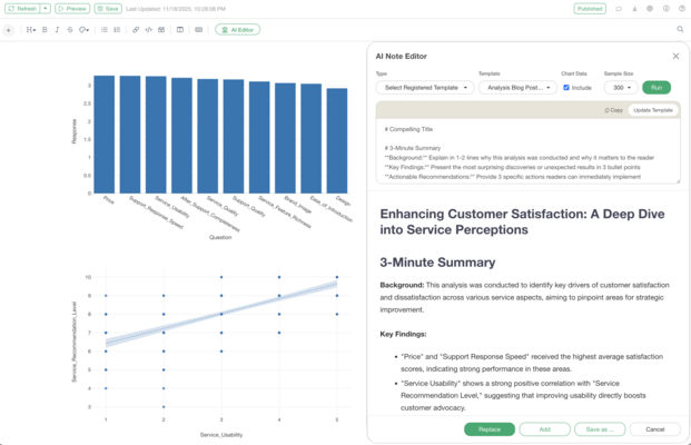 Automate Your Report Creation with Custom Prompts & Registered Templates