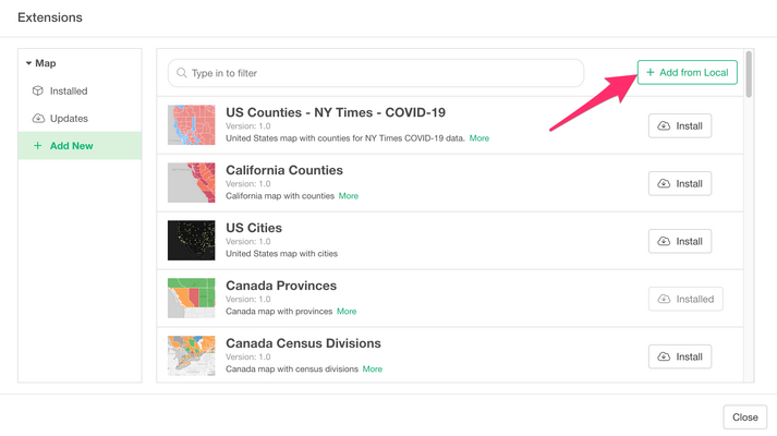How to Create a GeoJSON File with AI and Add It to Exploratory