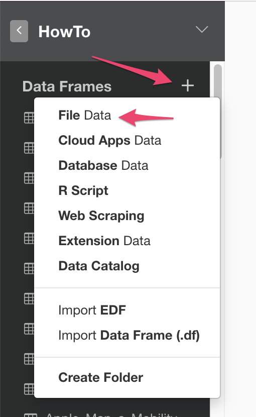 How to add Google Drive as Your Data Source